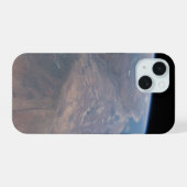 エチオピアと紅海の一部 iPhone 15ケース (裏面横)