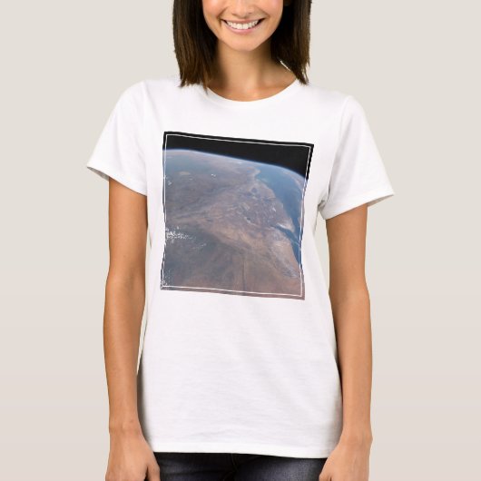 エチオピアと紅海の一部 Tシャツ (正面)