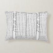 エチオピアのアムハラ語のアルファベットのGe'ezのアクセントの枕 アクセントクッション (裏面)