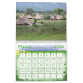 エチオピアのカレンダー カレンダー (3月 2026)