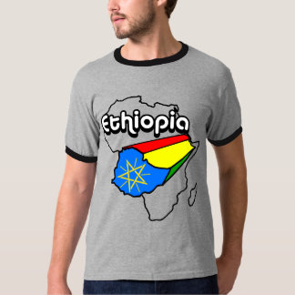 エチオピアのプライドのティー Tシャツ