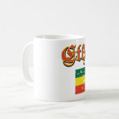エチオピアのマグ コーヒーマグカップ (正面左)
