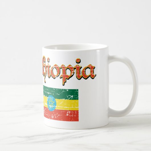 エチオピアのマグ コーヒーマグカップ (右)