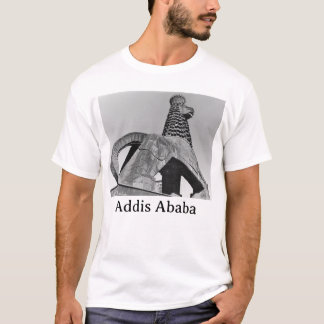 エチオピアのユダのライオンのヴィンテージ写真 Tシャツ