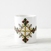 エチオピアの十字のクラシックなマグ コーヒーマグカップ (中央)