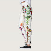 エチオピアの十字のレギンス レギンス (左)