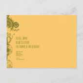 エチオピアの十字の招待状/Annoucements インビテーションポストカード (裏面)