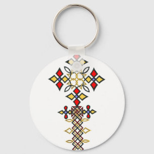 エチオピアの十字のKeychain キーホルダー
