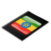 エチオピアの国旗 ノートブック (左側)