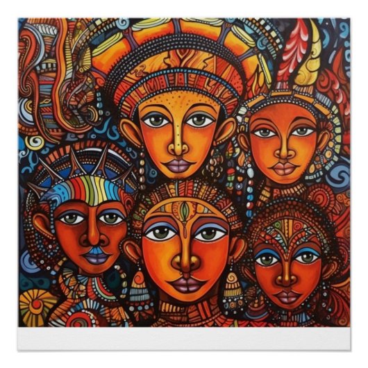 エチオピアの子ども ポスター (正面)