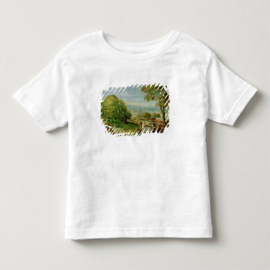 エチオピアの宦官の洗礼 トドラーTシャツ (正面)