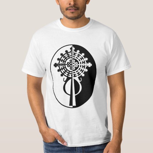 エチオピアの行列十字架 II Tシャツ (正面)