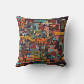 エチオピアの都市 クッション (裏面)