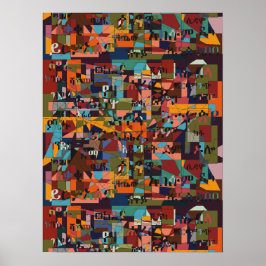 エチオピアの都市 ポスター