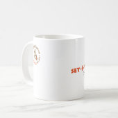 エチオピアの"祖母"の採用のマグ コーヒーマグカップ (正面左)