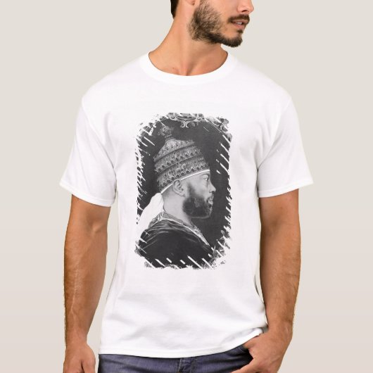 エチオピアの、Menelik II Tシャツ (正面)