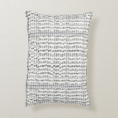 エチオピアアンハリックアルファベットゲエズアクセント枕 アクセントクッション (裏面(縦))