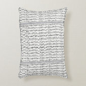 エチオピアアンハリックアルファベットゲエズアクセント枕 アクセントクッション (正面(垂直))