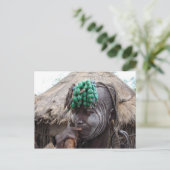 エチオピアウーマン2 ポストカード (スタンド正面)