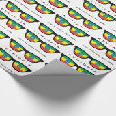 エチオピアカスタムシェード文字&カラーギフトラップ ラッピングペーパー (角)