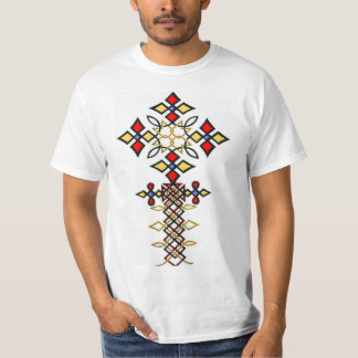 エチオピアクロスデザインメンズTシャツ Tシャツ