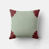 エチオピアクロスデザイン装飾用クッション クッション (裏面)