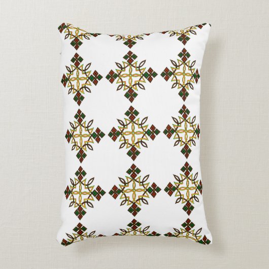 エチオピアクロスピロー アクセントクッション (正面(垂直))