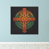 エチオピアクロス キャンバスプリント (インサイチュ (ウッドフロア))