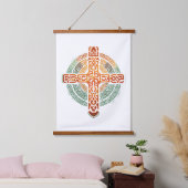 エチオピアクロス 吊り下げ型タペストリー (寝室)