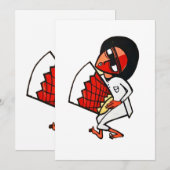 エチオピアケベロ 招待状 (正面/裏面)