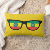 エチオピアシェードカスタム装飾用クッション ランバークッション (ブランケット)