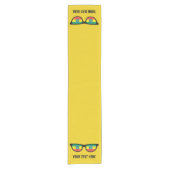 エチオピアシカスタムェーズのテーブルランナー ショートテーブルランナー (正面)