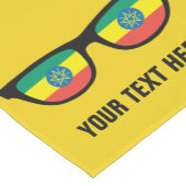 エチオピアシカスタムェーズのテーブルランナー ショートテーブルランナー (コーナー)