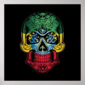 エチオピアスカルバラ国旗 ポスター (正面)