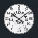 エチオピアタイムテリング時計 – アムハラ語と英語 ラウンド壁時計<br><div class="desc">エチオピア時間を知る時計 – Amharic & English Clockこの美しいエチオピア時間を知る時計は、その特別な人に完璧な贈り物を作るか、デザインに自分自身を取り入れて喜びをもたらすか、リマインダーとして役立つ。表現クラシックデザインソーシャルメディアのリンク: ■ YouTube: https://www.youtube.com/amharic4rastafari ■ Instagram: https://www.instagram.com/amharic4rastafari ■ Facebook: https://www.facebook.com/amharic4rastafari ■ Twitter: https://twitter.com/Amharic4Ras</div>