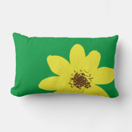 エチオピアディーアベバフラワー ランバークッション