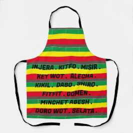 エチオピアデザインエプロン エプロン