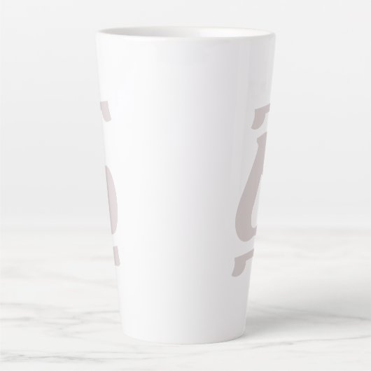 エチオピアナンバーワンアハズゲス カフェラテマグ (正面)