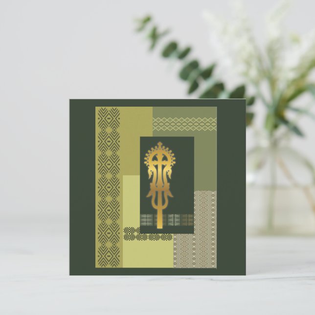 エチオピアプロセッショナル十字 (スタンド正面)