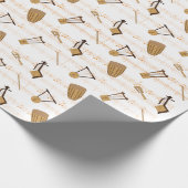 エチオピアミュージック楽器Tシャツ ラッピングペーパー (角)