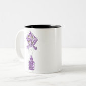 エチオピア十字架2 ツートーンマグカップ (正面左)