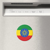 エチオピア国旗の磁石 マグネット (インサイチュ (食洗機))