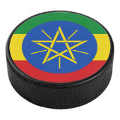 エチオピア国旗を持つ愛国的なホッケーパック アイスホッケーパック (3/4)