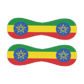 エチオピア国旗を掲げた愛国的野球 野球ボール (パネル)