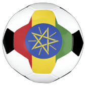 エチオピア国旗 サッカーボール (回転)