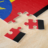 エチオピア国旗 ジグソーパズル (側面)