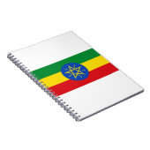 エチオピア国旗 ノートブック (右側)