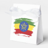 エチオピア国旗 フェイバーボックス (正面サイド)