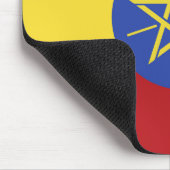 エチオピア国旗 マウスパッド (コーナー)