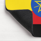 エチオピア国旗 マウスパッド (コーナー)